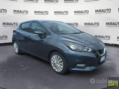 Usata Nissan Micra Acenta 92 CV (67 kW) 2022 Grigio Utilitaria