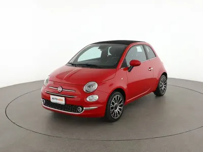 Usata Fiat 500C 69 CV (50 kW) 2023 Rosso Cabrio