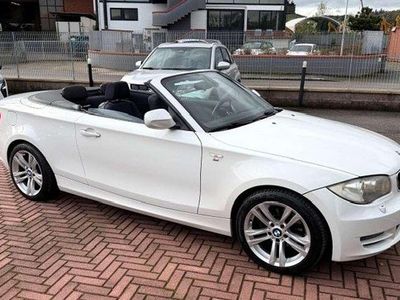 Usata BMW 118 Cabriolet 143 CV (105 kW) 2010 Bianco Cabrio