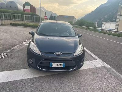 Usata Ford Fiesta Titanium 70 CV (51 kW) 2010 Grigio Utilitaria