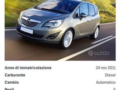 Occasion Opel Meriva 110 ch (80 kW) 2011 Blanc Monospace