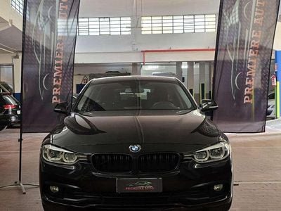 Usata BMW 316 Sport Line 116 CV (85 kW) 2017 Nero Station wagon