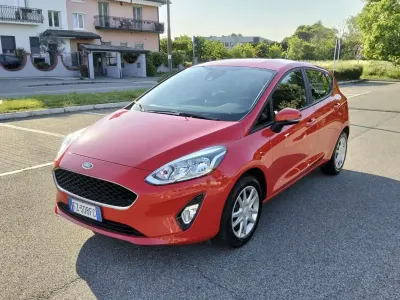 Usata Ford Fiesta Titanium 86 CV (63 kW) 2019 Rosso Utilitaria