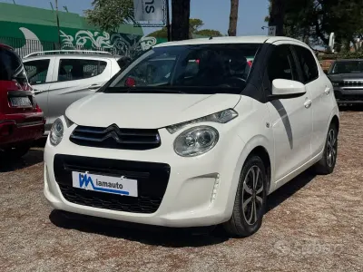 Usata Citroën C1 69 CV (50 kW) 2015 Bianco Utilitaria