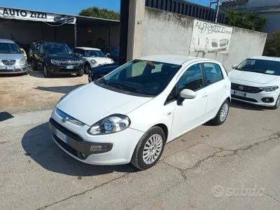 Usata Fiat Punto Evo S 75 CV (55 kW) 2011 Bianco Utilitaria