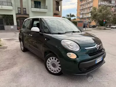 Usata Fiat 500L Lounge 85 CV (62 kW) 2014 Verde Monovolume