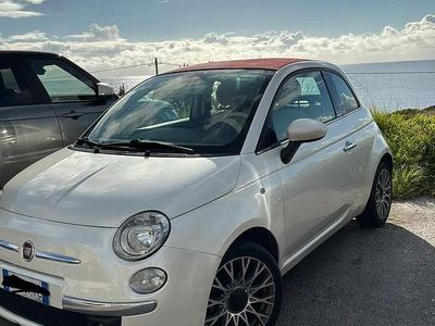 Usata Fiat 500C 95 CV (69 kW) 2013 Bianco Cabrio
