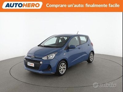 Usata Hyundai i10 83 CV (61 kW) 2018 Blu/azzurro Utilitaria