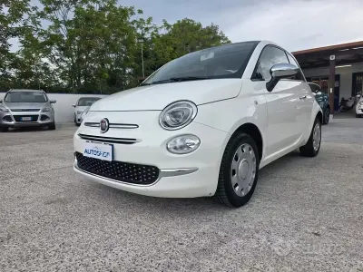 Usata Fiat 500C Mirror 69 CV (50 kW) 2017 Bianco Cabrio