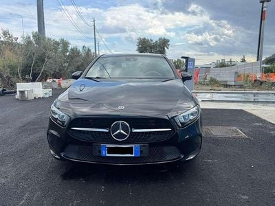 Usata Mercedes A180 Premium 158 CV (116 kW) 2021 Nero Berlina