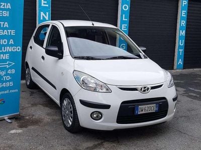 Usata Hyundai i10 Style 65 CV (47 kW) 2009 Bianco Utilitaria