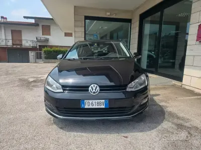 Usata VW Golf VII Highline 110 CV (80 kW) 2016 Nero Berlina