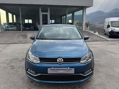 Usata VW Polo Comfortline 75 CV (55 kW) 2016 Blu Berlina
