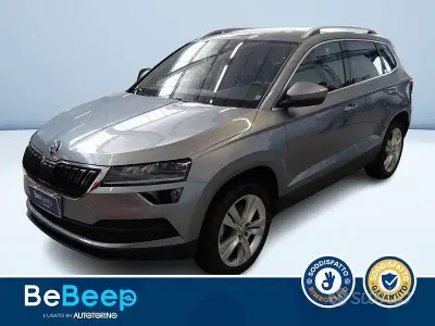 Usata Skoda Karoq Style 115 CV (84 kW) 2018 Grigio scuro metallizzato SUV