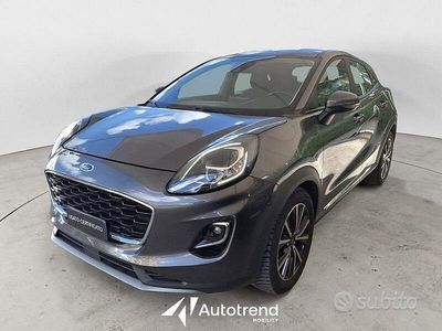 Grigio scuro Usata 2022 Ford Puma Titanium SUV | 15.800 € (Buon prezzo)