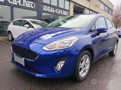 Usata Ford Fiesta S 100 CV (73 kW) 2018 Blu Utilitaria