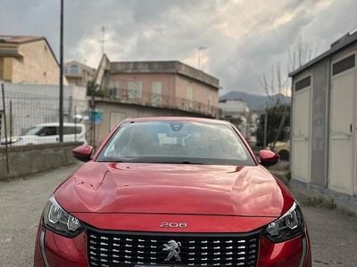 Usata Peugeot 208 Active 101 CV (74 kW) 2021 Rosso Utilitaria