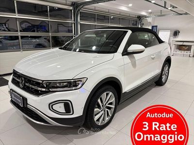 Usata VW T-Roc Style 110 CV (80 kW) 2022 Bianco SUV