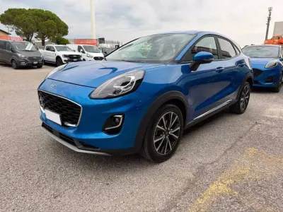 Usata Ford Puma Titanium 125 CV (91 kW) 2023 Desert island blue (metallizzato) SUV