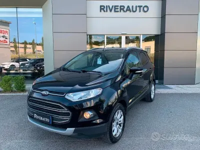 Usata Ford Ecosport Titanium S 95 CV (69 kW) 2017 Nero SUV