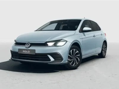Nuova VW Polo 80 CV (58 kW) 2026 Crystal ice blue metallizzato Utilitaria