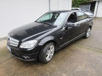 Usata Mercedes C220 170 CV (125 kW) 2009 Nero Berlina