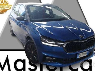 Usata Skoda Fabia Style 80 CV (58 kW) 2023 Blu/azzurro Utilitaria