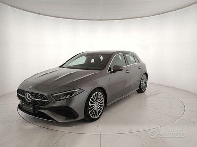 Usata Mercedes A180 Advanced Plus 135 CV (99 kW) 2023 Grigio Berlina