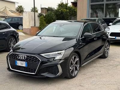 Usata Audi A3 S-Line 116 CV (85 kW) 2022 Nero Berlina