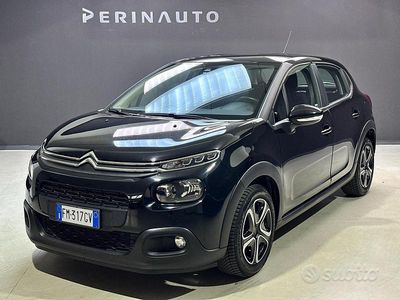 Usata Citroën C3 Feel 82 CV (60 kW) 2017 Nero Berlina