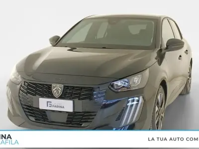 Usata Peugeot 208 Allure 101 CV (74 kW) 2025 Nero Utilitaria