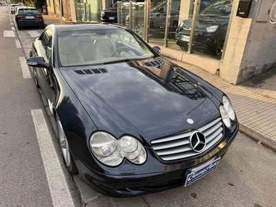 Usata Mercedes SL350 245 CV (180 kW) 2003 Blu Cabrio