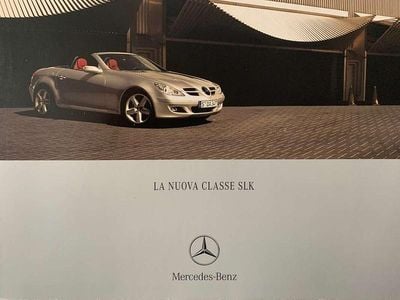 Usata Mercedes SLK200 163 CV (119 kW) 2004 Argento Cabrio