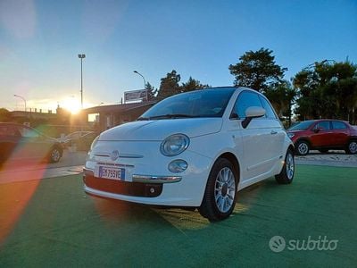 Usata Fiat 500C Lounge 95 CV (69 kW) 2012 Bianco Cabrio