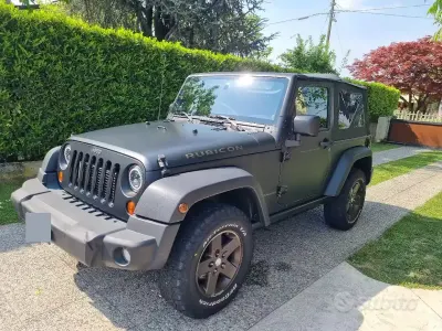 Usata Jeep Wrangler Rubicon 177 CV (130 kW) 2010 Nero SUV