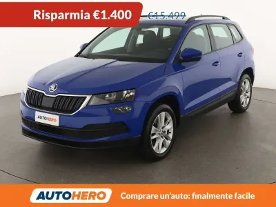 Usata Skoda Karoq Ambition 116 CV (85 kW) 2020 Blu/azzurro SUV