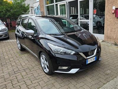 Usata Nissan Micra N-Connecta 90 CV (66 kW) 2017 Nero Utilitaria