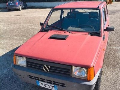 Usata Fiat Panda 2003 Rosso Utilitaria
