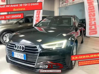 Usata Audi A4 Business 122 CV (89 kW) 2019 Nero Station wagon
