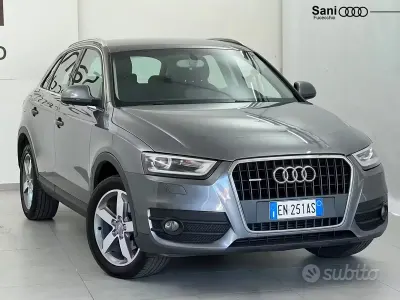 Usata Audi Q3 Advanced Plus 177 CV (130 kW) 2012 Grigio SUV