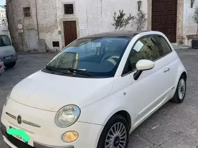 Usata Fiat 500 2008 Bianco