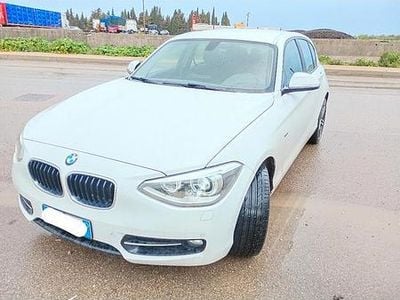 Usata BMW 118 Sport Line 143 CV (105 kW) 2013 Bianco Utilitaria