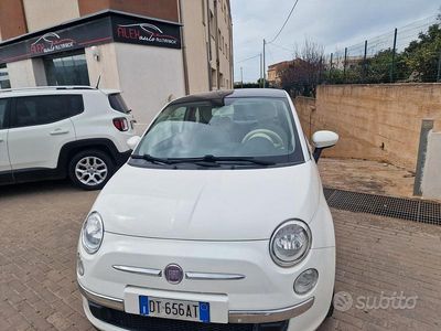Usata Fiat 500 Lounge 69 CV (50 kW) 2008 Bianco Berlina