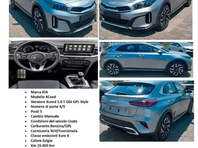 Usata Kia XCeed 100 CV (73 kW) 2025 Grigio SUV