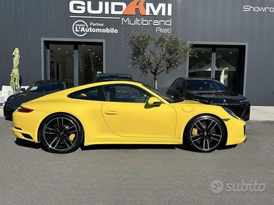 Usata Porsche 911 Carrera 4S 420 CV (308 kW) 2017 Giallo Coupé