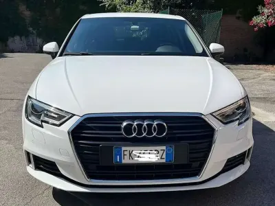 Usata Audi A3 Sport 116 CV (85 kW) 2017 Bianco Berlina