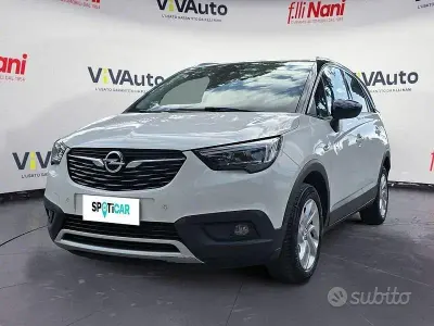 Usata Opel Crossland X Innovation 99 CV (72 kW) 2019 Bianco SUV