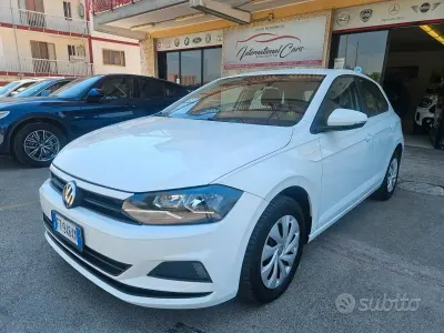 Usata VW Polo Comfortline 80 CV (58 kW) 2019 Bianco Utilitaria