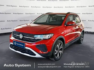 Usata VW T-Cross Edition 95 CV (69 kW) 2024 Kings red SUV