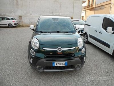 Usata Fiat 500L Trekking 105 CV (77 kW) 2015 Verde Monovolume